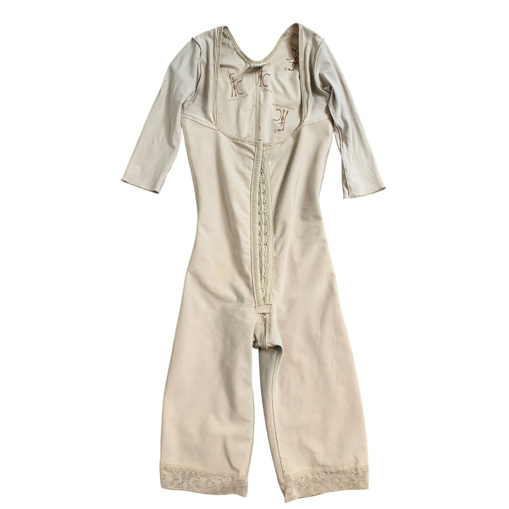 Forma Tu Cuerpo O-025 Stage 2 Full Body Faja Beige Size L Colombian Shapewear